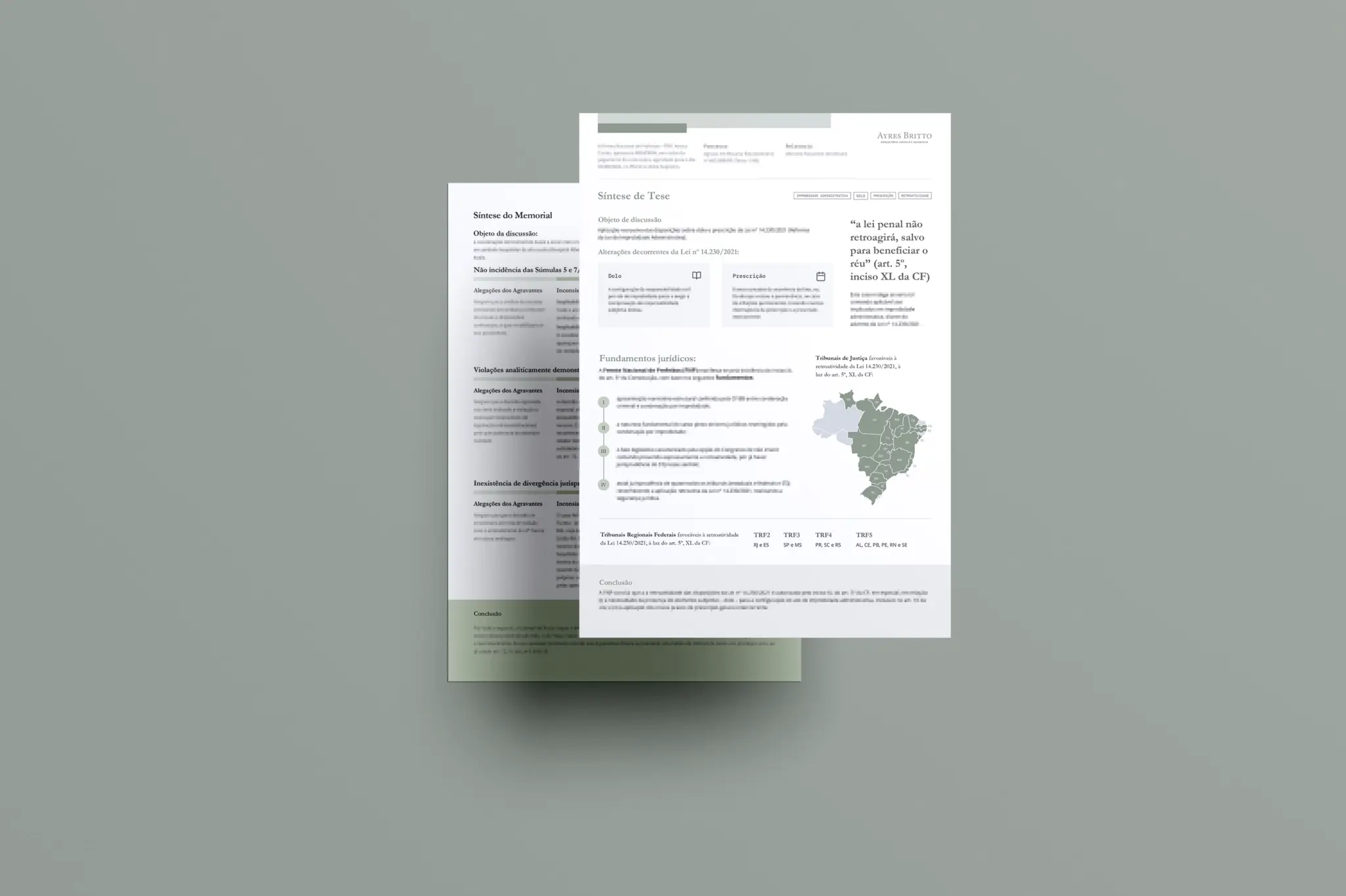 Ayres Britto - One Pages - Peças Jurídicas 2